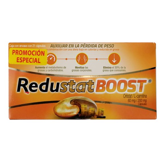 Redustat Boost 60 mg/200 mg 21 cápsulas