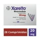 thumbnail image 1 of Xarelto Rivaroxaban 20 mg 28 comprimidos, 1 of 4