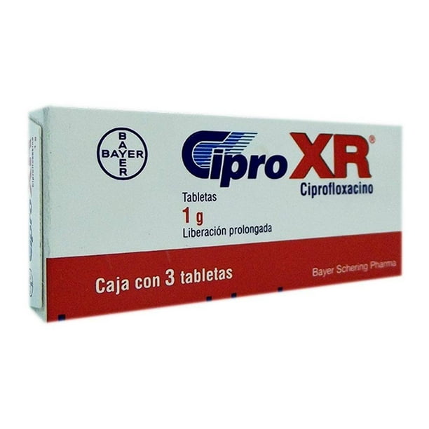 cipro xr costo