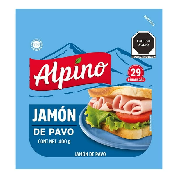 Jamón de pavo Alpino 400 g