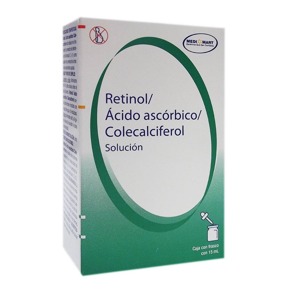 ADEROGYL C (RETINOL/ACIDO ASCORBICO/ERGOCALCIFEROL) FCO 10 ML C1