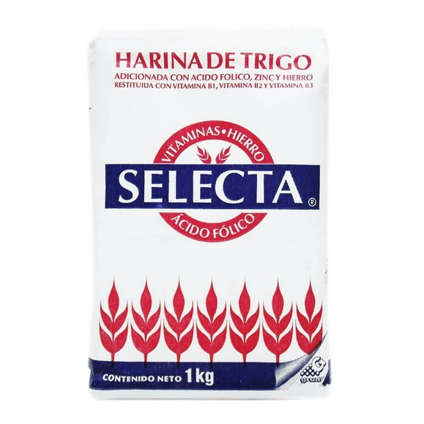 Harina de trigo Selecta 1 kg | Walmart