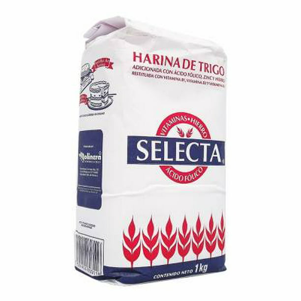 Harina de trigo Selecta 1 kg | Walmart