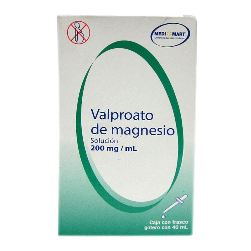 Valproato de Magnesio Medi Mart 200 mg / ml solución 40 ml | Walmart
