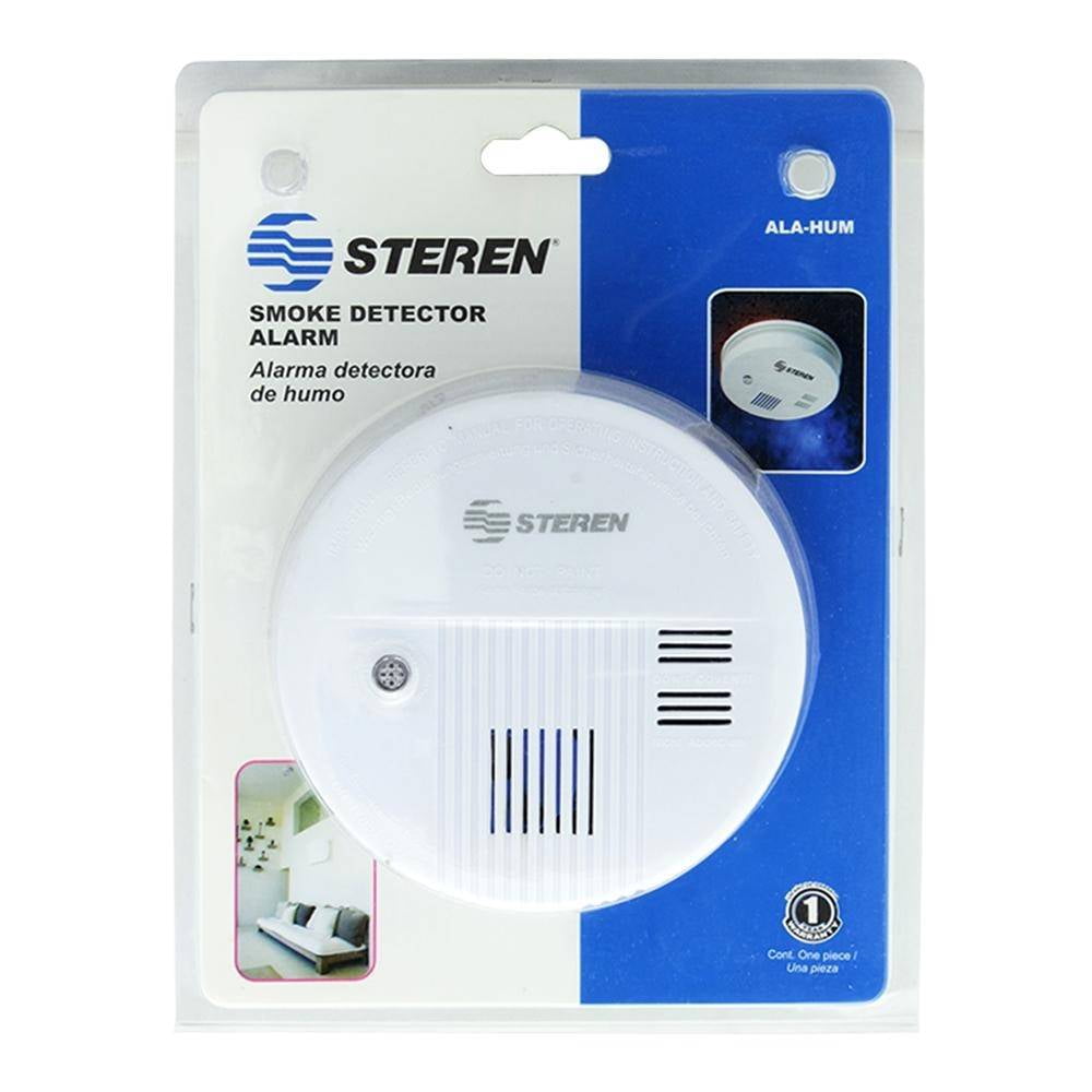 Detector para Humo Digital SmokeDigital Alarma Visual Roja Sensor Monoxido  de Carbono Baterias 3xAA Incluidas 85 a 105dB VentDepot MXSKE-003