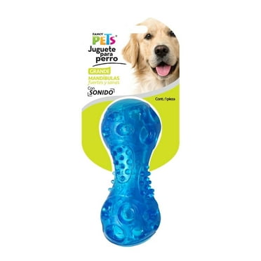 Pelota para perro Professor Pet blanda con cuerda