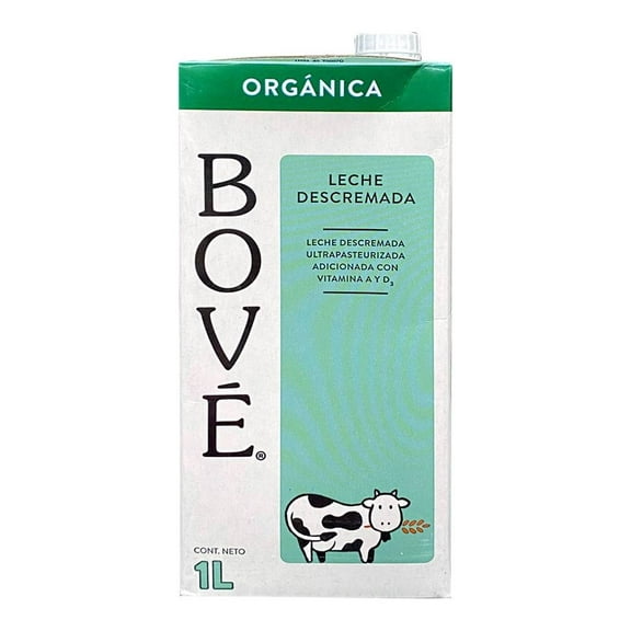leche descremada bové orgánica 1 l