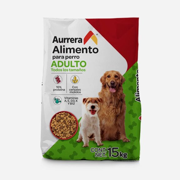 Alimento para Perro Aurrera Adulto 15 kg