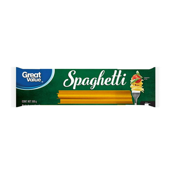 pasta great value spaghetti 500 g