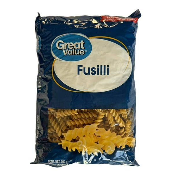 Pasta Great Value fusilli 500 g