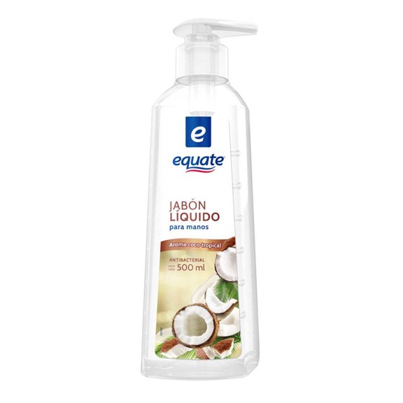 Jabón líquido para manos Equate coco tropical 500 ml