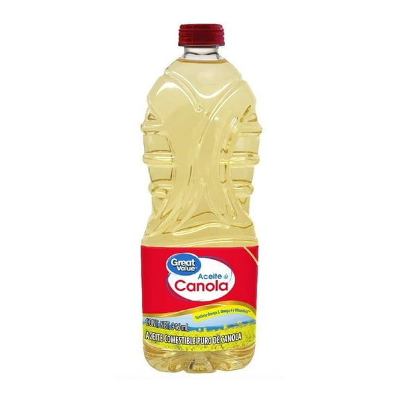 aceite great value comestible puro de canola 946 ml