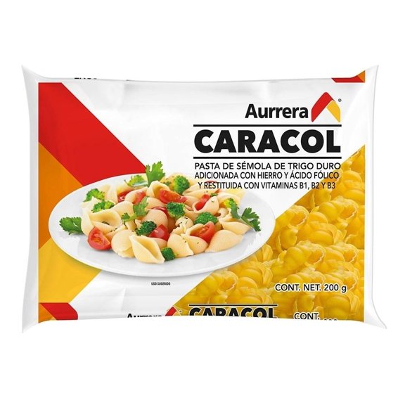 Sopa de caracol Aurrera 200 g