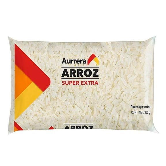 Arroz Aurrera super extra 900 g