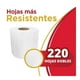 thumbnail image 5 of Papel higiénico Great Value premium 32 rollos con 220 hojas dobles c/u, 5 of 5