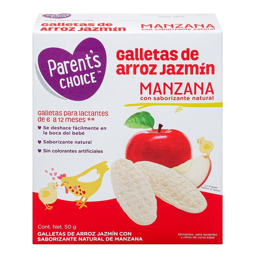 tienda de comestibles agudo Infectar Galletas de arroz jazmín Parent's Choice con vegetales 50 g | Walmart