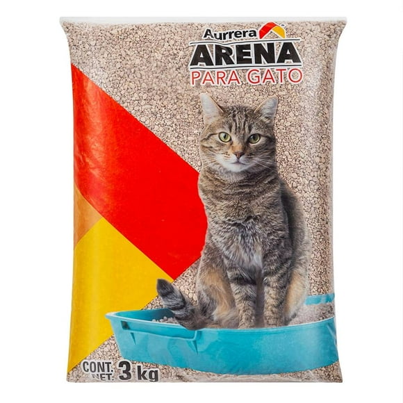 Arena para Gato Aurrera Aglutinante 3 kg