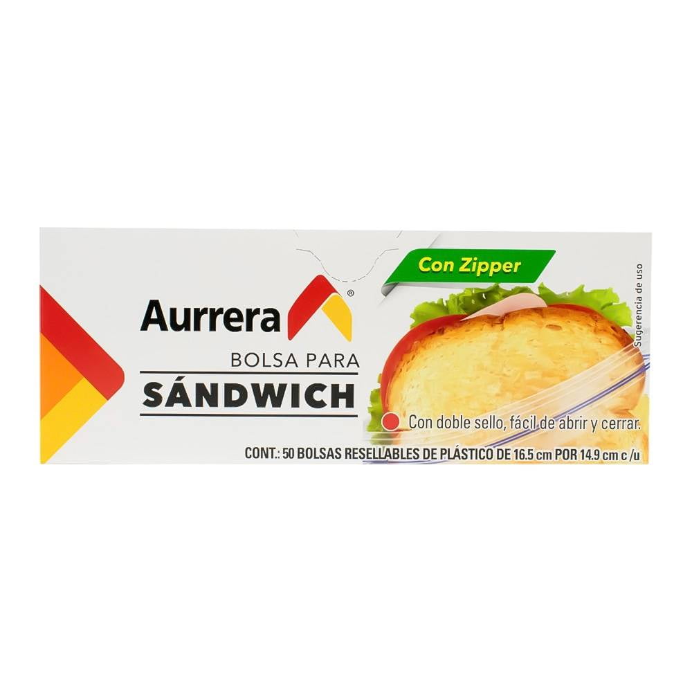Bolsas Ziploc Herméticas Para Sandwich 50 U