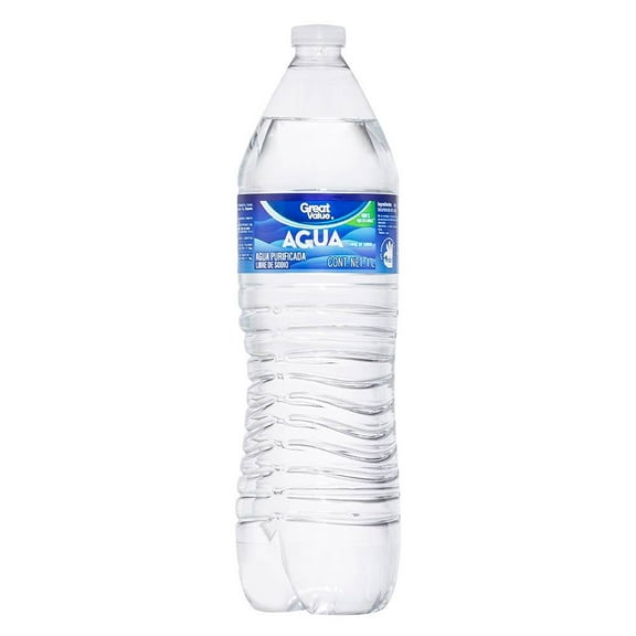 Agua Great Value 1 l