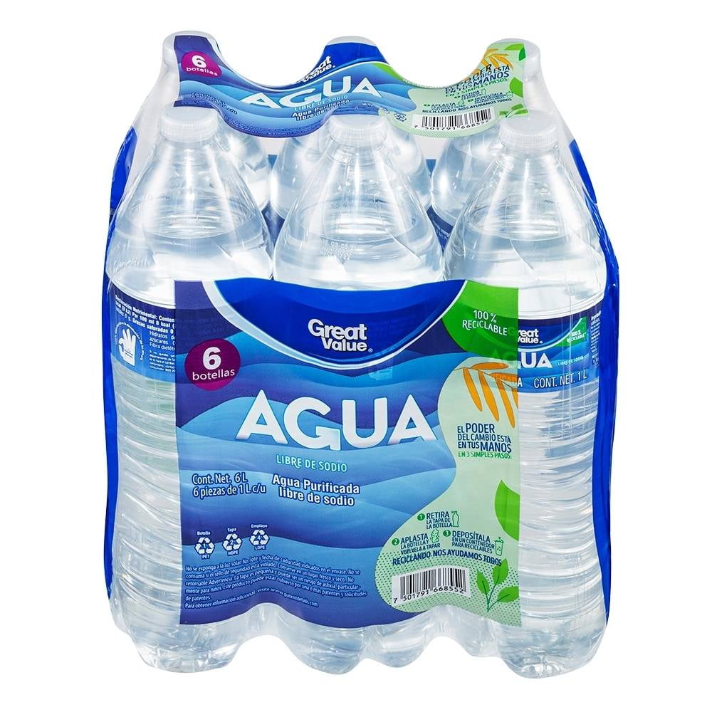 Agua Cristal 20 l únicamente líquido