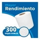 thumbnail image 4 of Papel higiénico Great Value Original 18 rollos con 300 hojas dobles c/u, 4 of 4