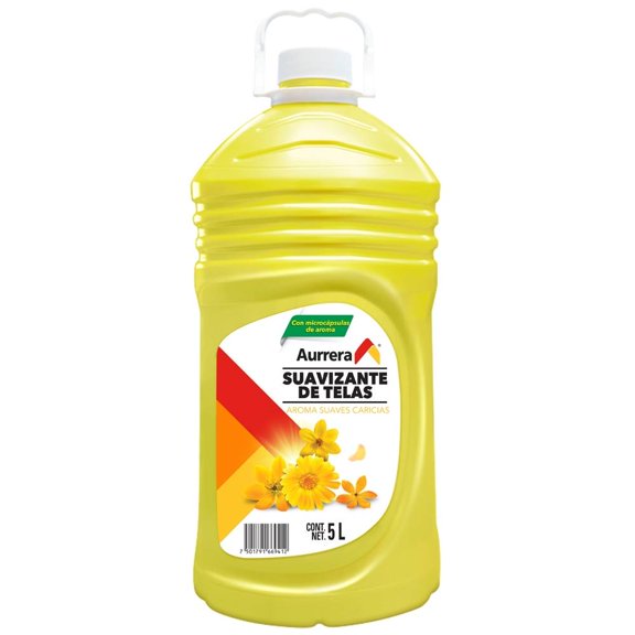 Suavizante de telas Aurrera suaves caricias 5 l