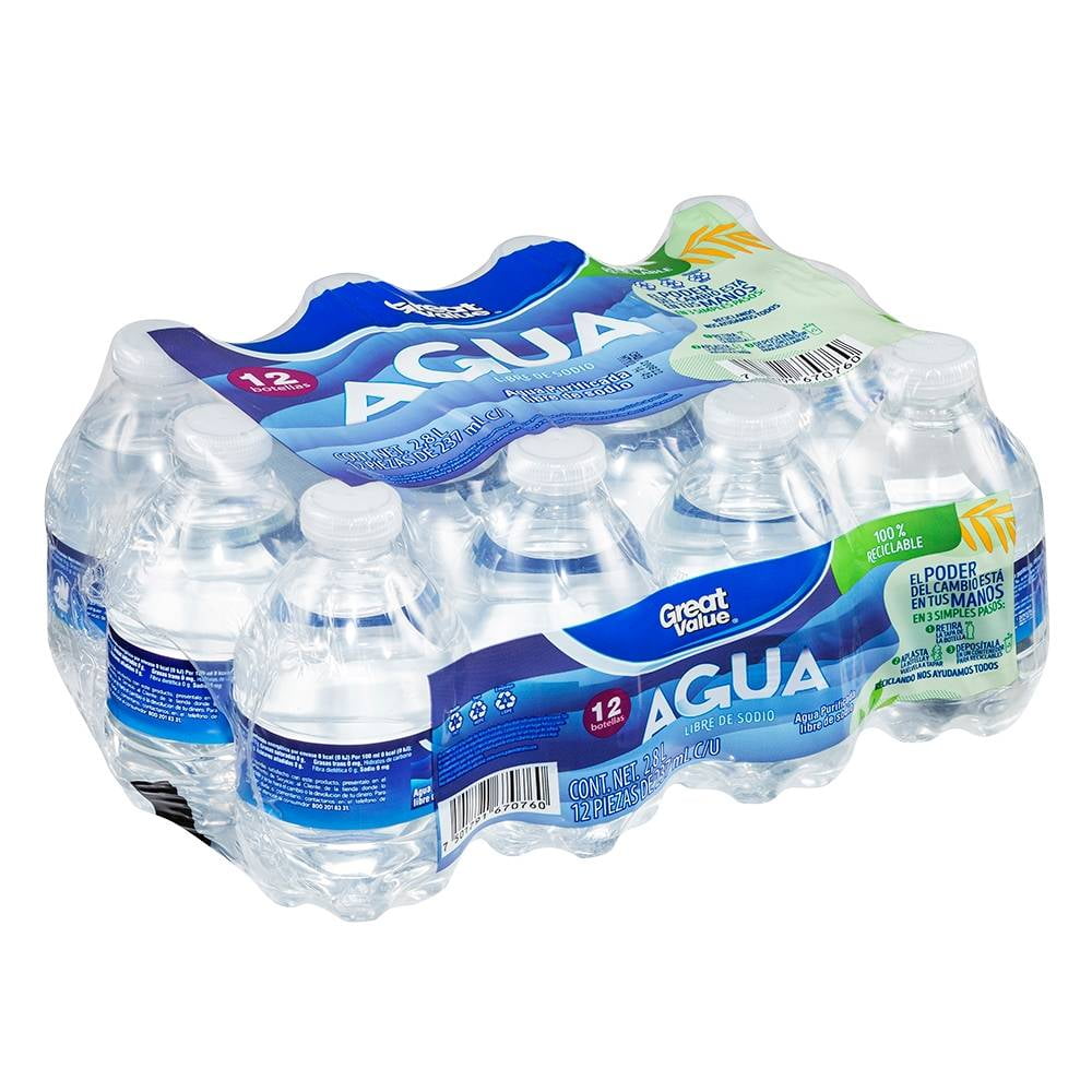 Agua Sin Gas Pure Water 1200 Ml Botella