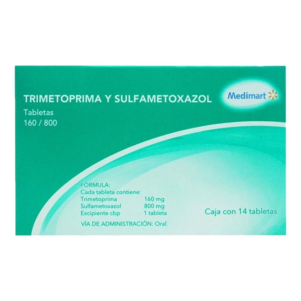 Trimetoprima Y Sulfametoxazol Medi Mart Tabletas Walmart
