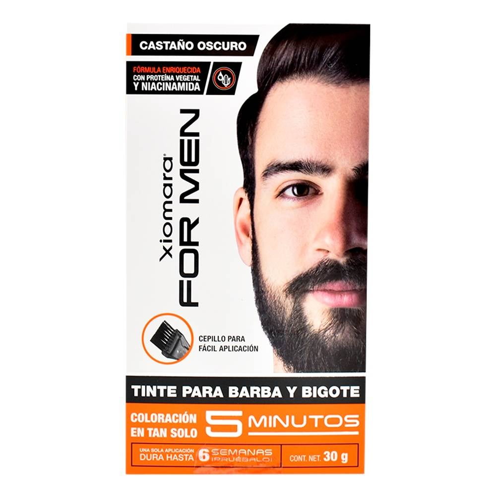 Persona a cargo Dormitorio puenting Tinte para barba y bigote Xiomara For Men castaño oscuro 30 g | Walmart