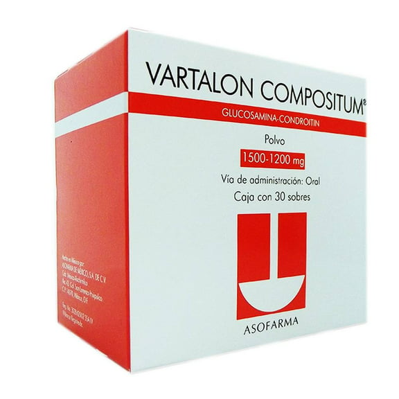 Vartalon Compositum 1500/1200 mg, 30 sobres con polvo