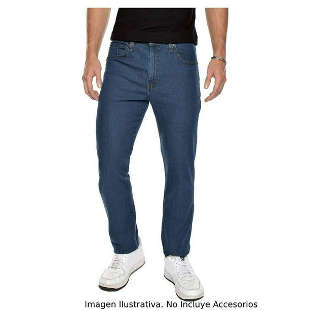 Jeans Cimarron para Hombre, Corte Stretch Azul Oscuro Talla 33