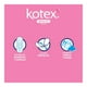 thumbnail image 4 of Toallas femeninas Kotex Regular sin alas flujo abundante 40 piezas, 4 of 4