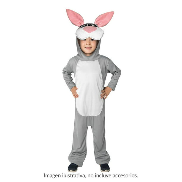 鍔 Envolver aprendiz Disfraz Way to Celecrate Conejo para Niño Clásico Talla 3-4 | Walmart