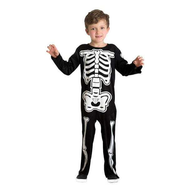 Disfraz Niño Esqueleto Eva bl Talla - 10-12 años