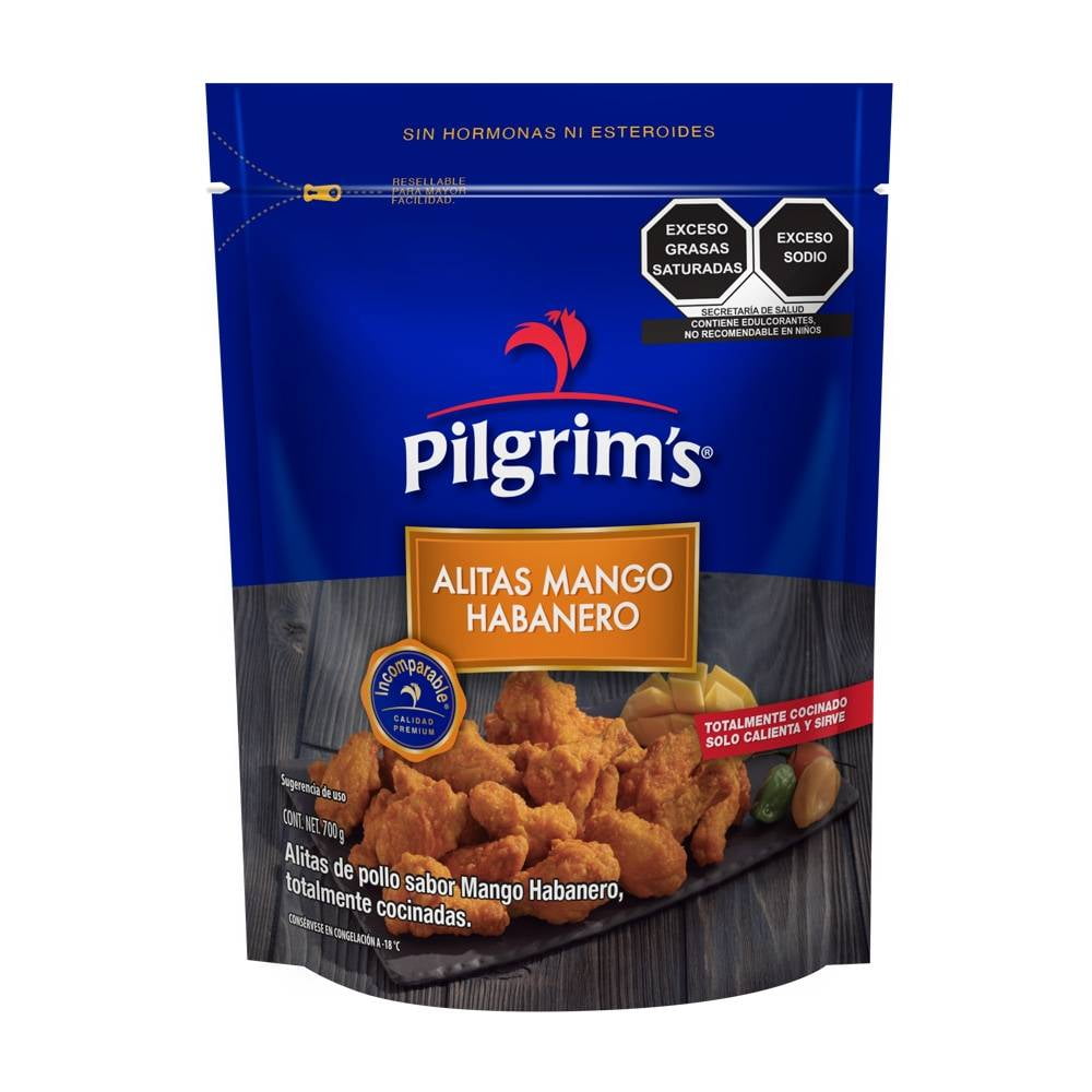 Alitas de pollo Pilgrim's mango habanero 700 g | Walmart