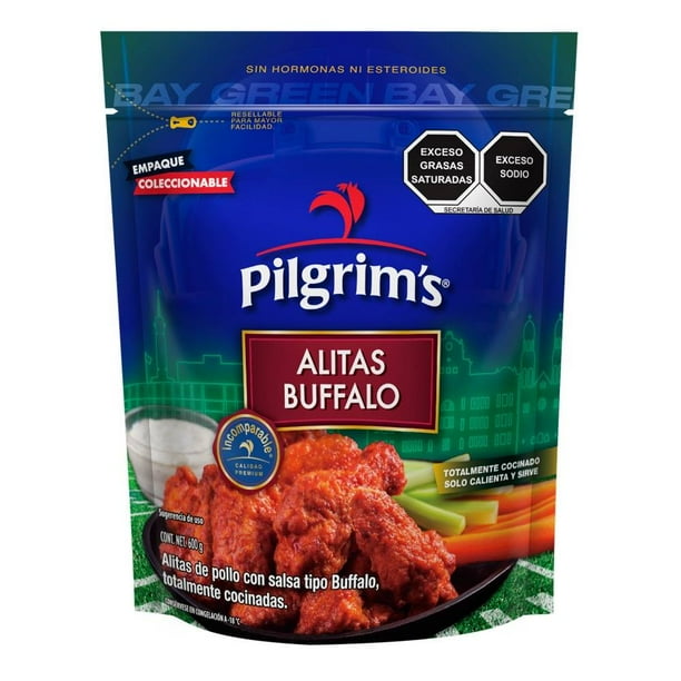 Alitas de Buffalo Pilgrim's de 600 g