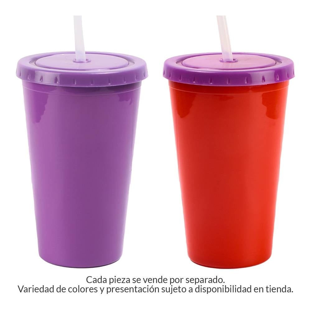 Vaso De Cerveza De Vidrio Con Popote Prichos Varios Modelos 1 pieza