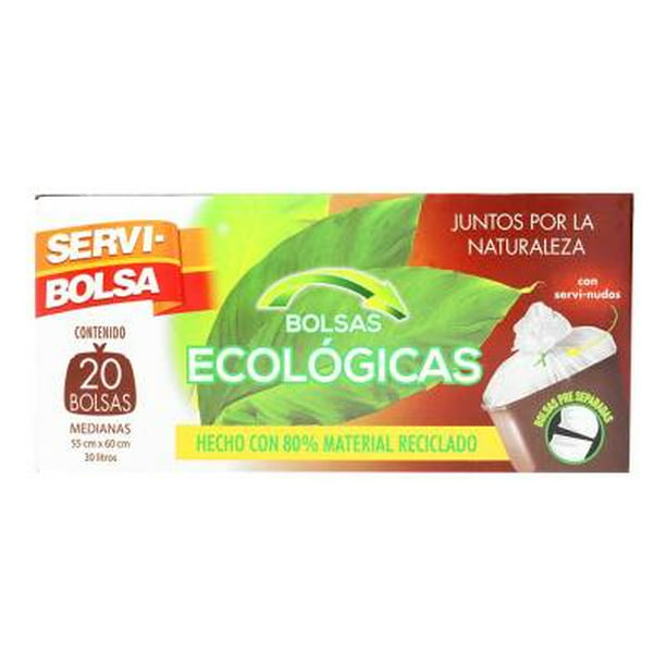 BOLSA P/BASURA 55 GLS C/100, CAL .150, MAT RECICL