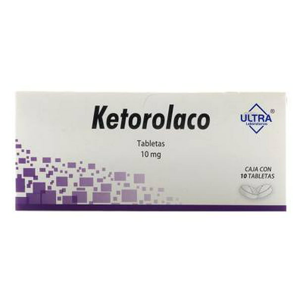 Ketorolaco 10 mg 10 tabletas | Walmart