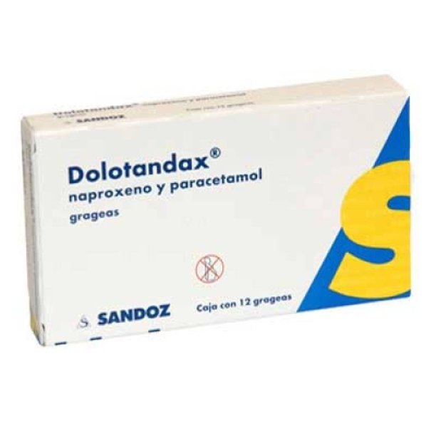 Dolotandax 275 mg/300 mg 12 tabletas