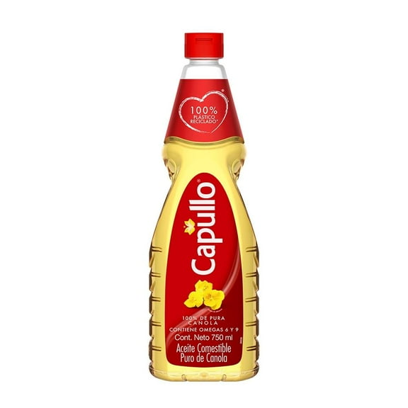 Aceite puro de canola Capullo 750 ml