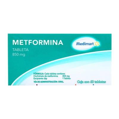 Precio De Metformina De 850 Mg