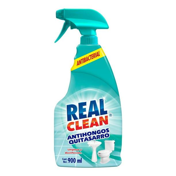 Limpia baños Real Clean antihongos quita sarro 900 ml