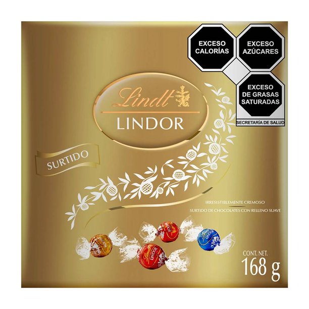 Surtido De Chocolates Lindt Lindor Con Relleno Suave 168 G Walmart 4780