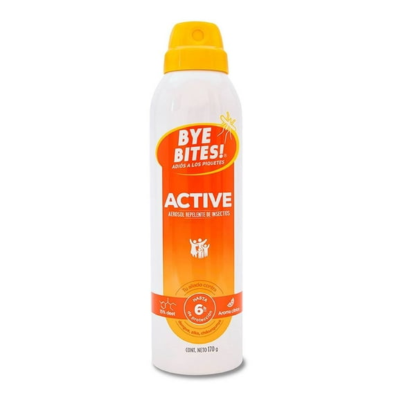 Repelente Bye Bites active en aerosol 170 ml