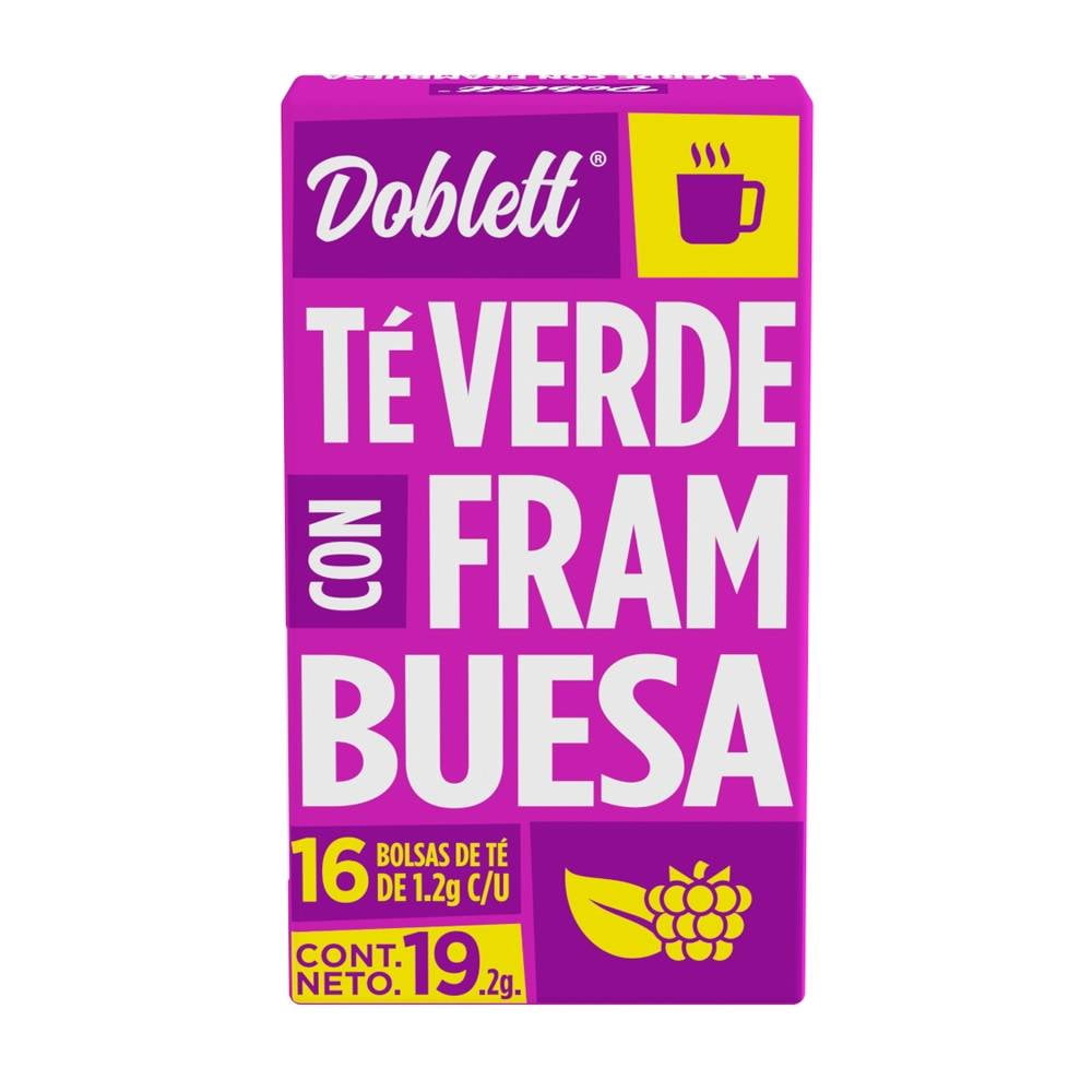 DOBLETT TÉ DE MANZANILLA ANÍS SIN CAFEÍNA 19.2 g 16 SOB.