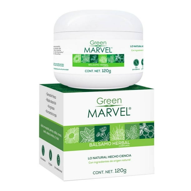 Bálsamo Herbal Green Marvel corporal 120 g