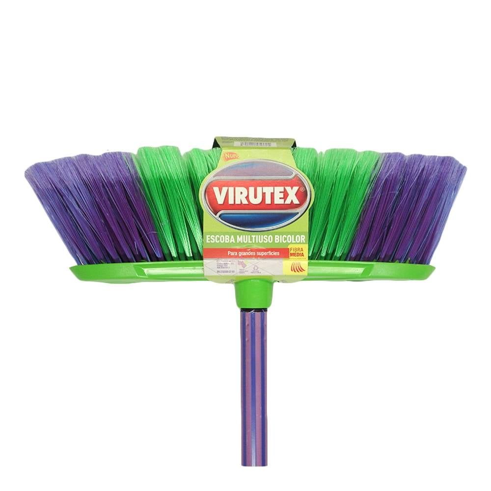 Escoba Virutex con cepillo de goma