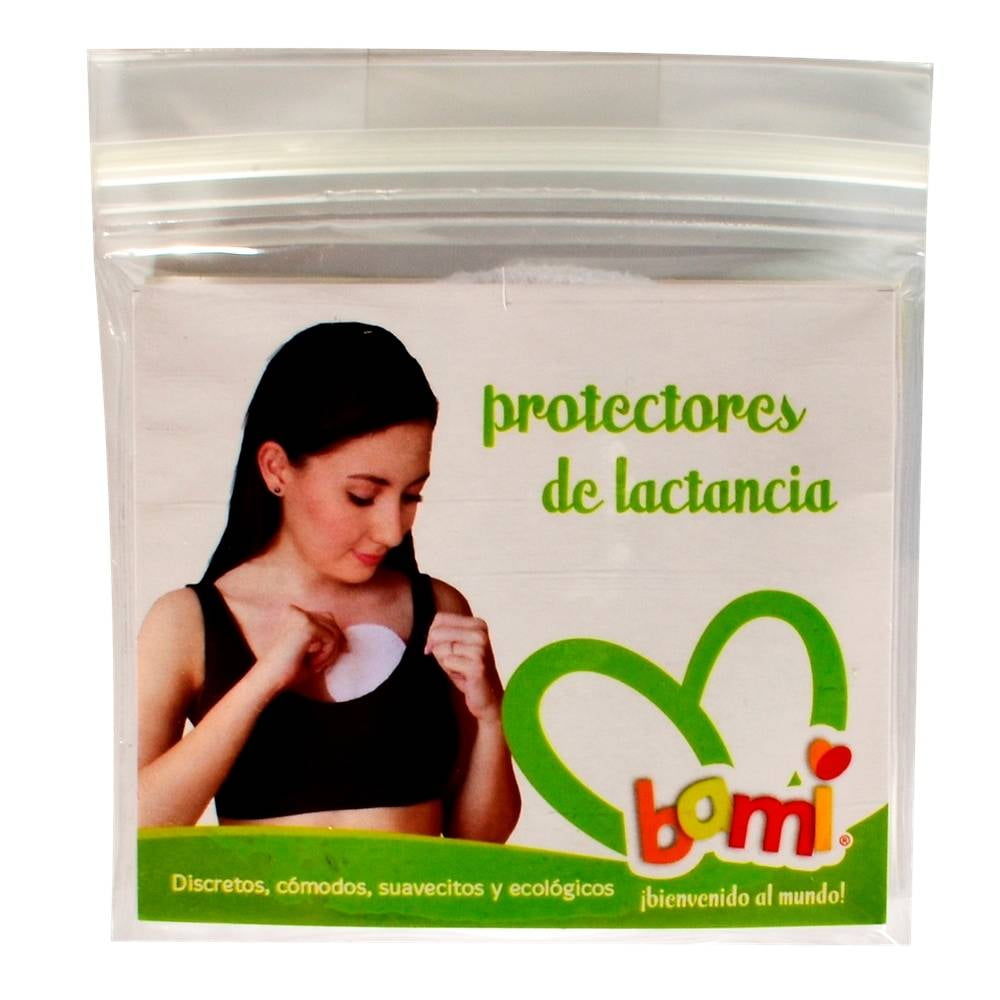 Protectores de lactancia Bami blanco 4 pzas