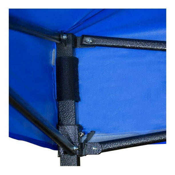 JARDIMEX Toldo 3x6 Paredes Lateral Impermeable Araña Ajustable Azul